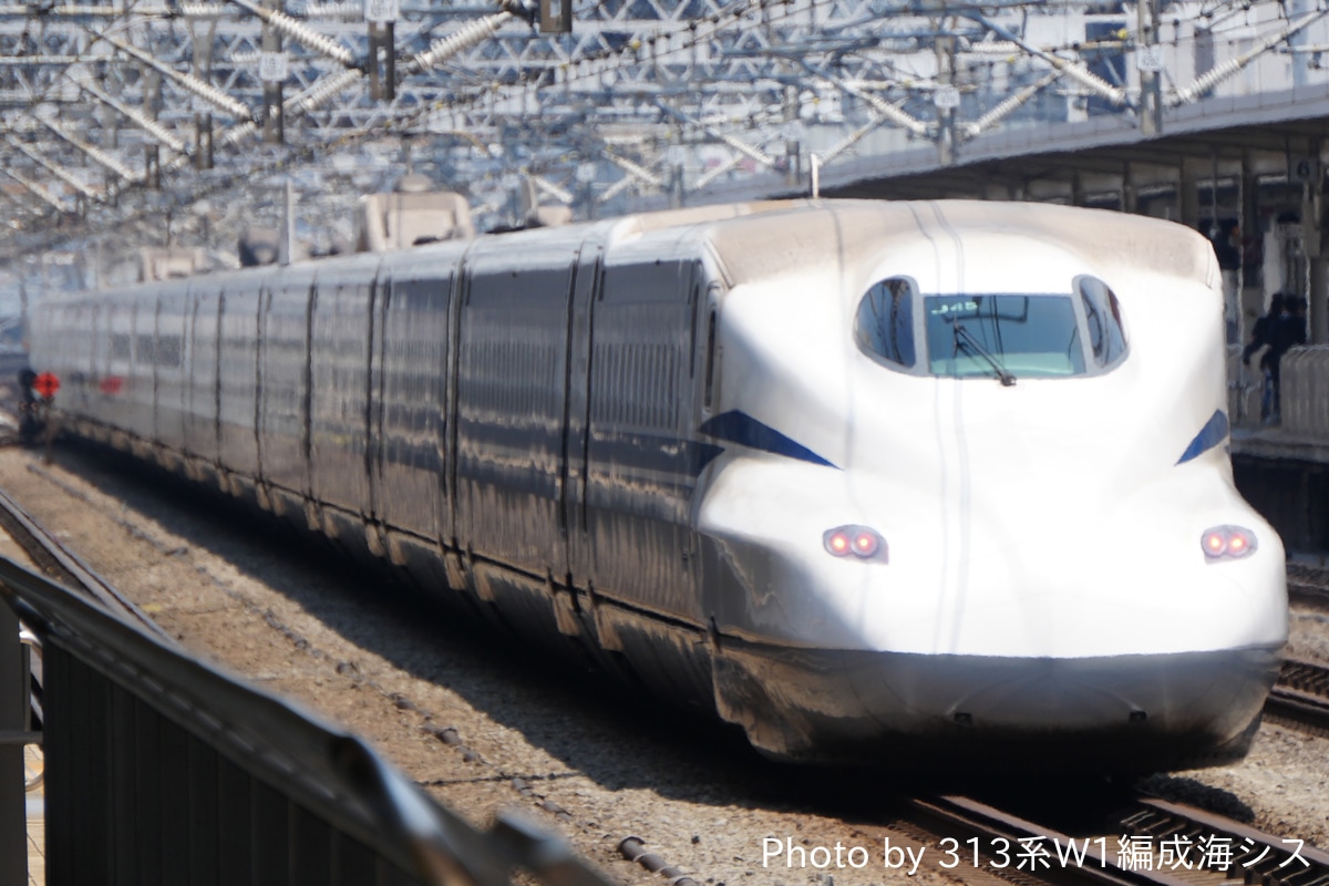 JR東海 大井車両基地 N700S系 J45編成