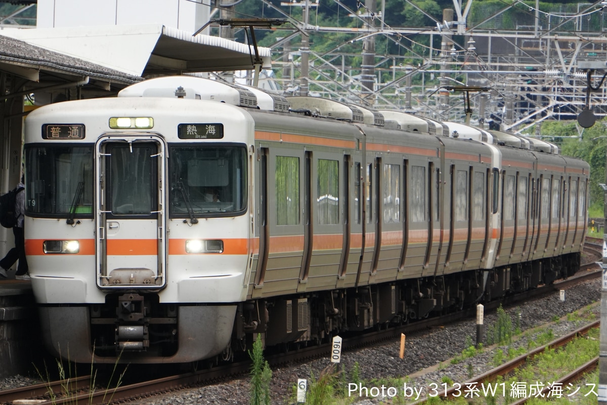 JR東海 静岡車両区 313系 シスT9編成