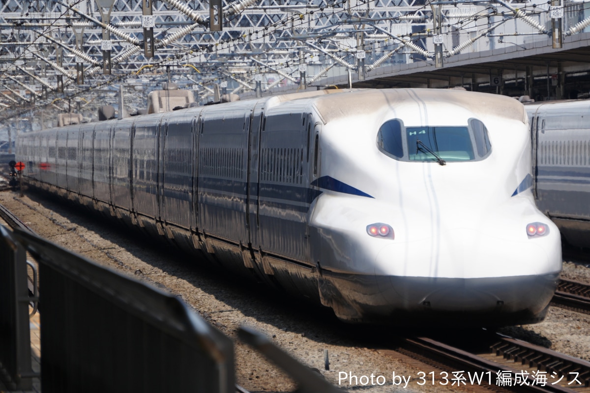 JR西日本 博多総合車両所本所 N700S系 H4編成