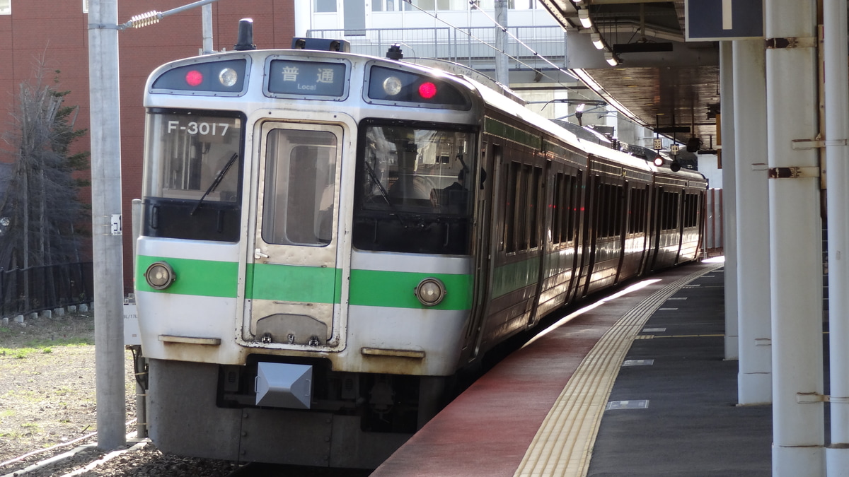 JR北海道 札幌運転所 721系 F-3017編成