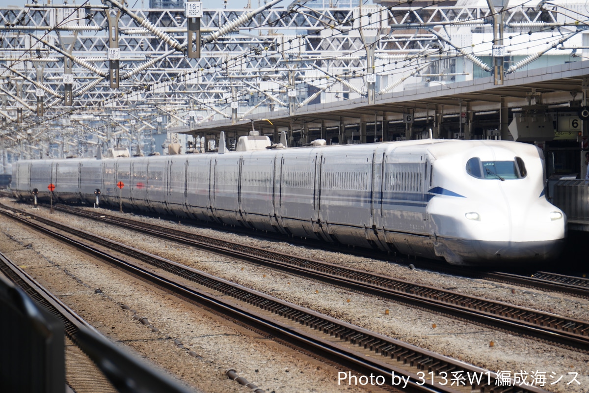 JR東海 鳥飼車両基地 N700S系 J22編成
