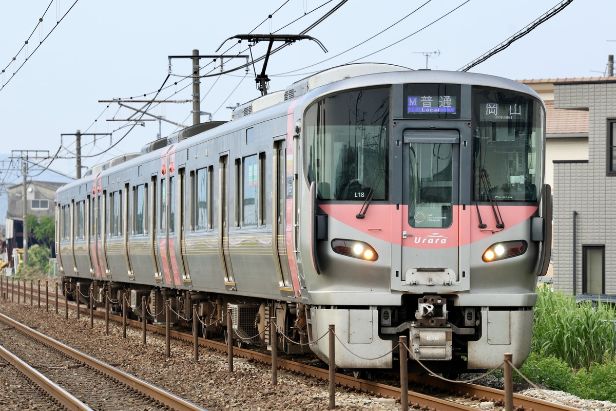 JR西日本 下関総合車両所岡山電車支所 227系 L18編成