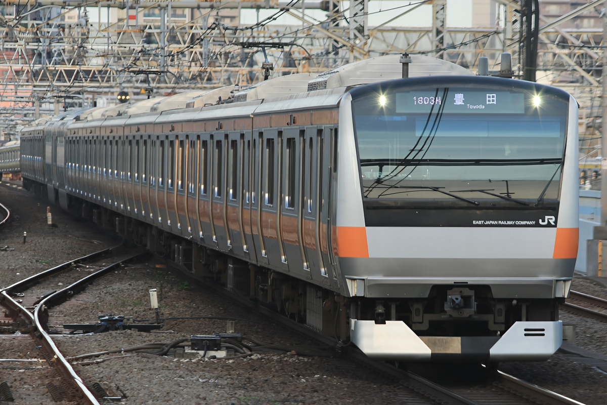 JR東日本 豊田車両センター本区 E233系 トタT16編成