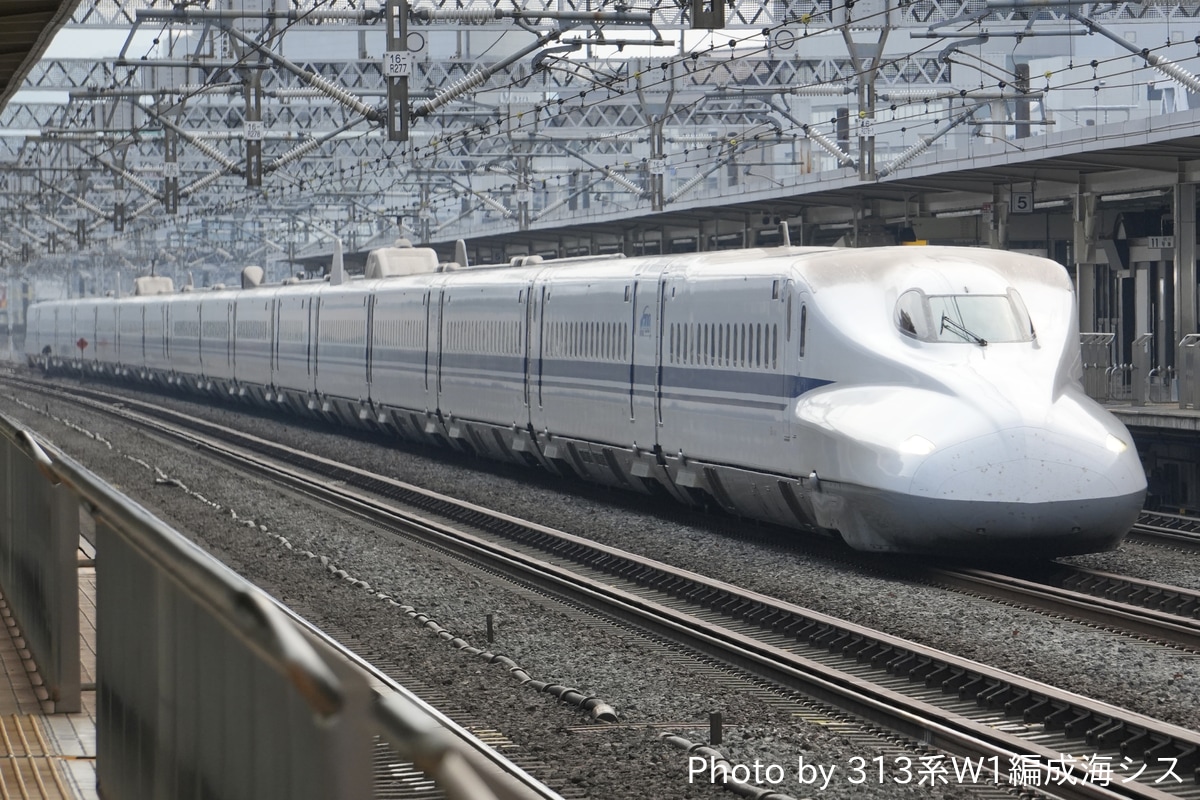 JR東海 大井車両基地 N700A系 X63編成