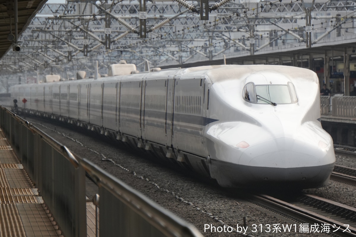 JR東海 大井車両基地 N700A系 X73編成