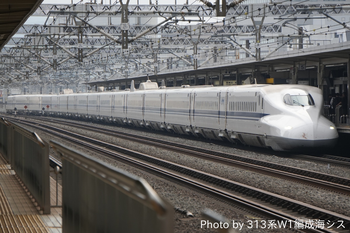 JR東海 大井車両基地 N700A系 X59編成