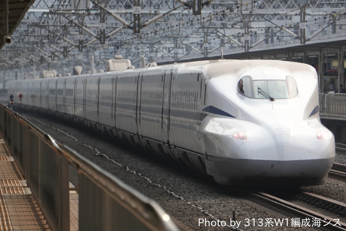 JR東海 鳥飼車両基地 N700S系 J32編成