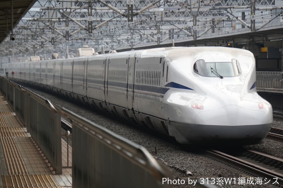 JR東海 大井車両基地 N700S系 J9編成
