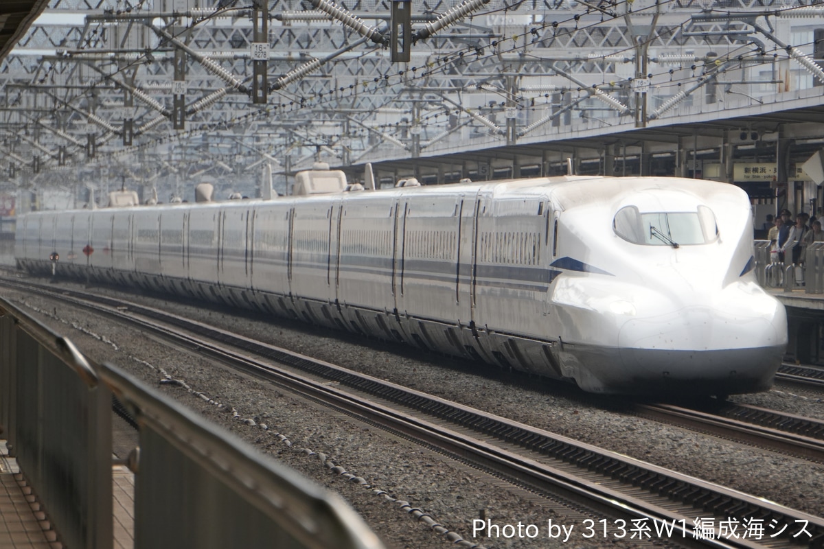 JR東海 鳥飼車両基地 N700S系 J38編成