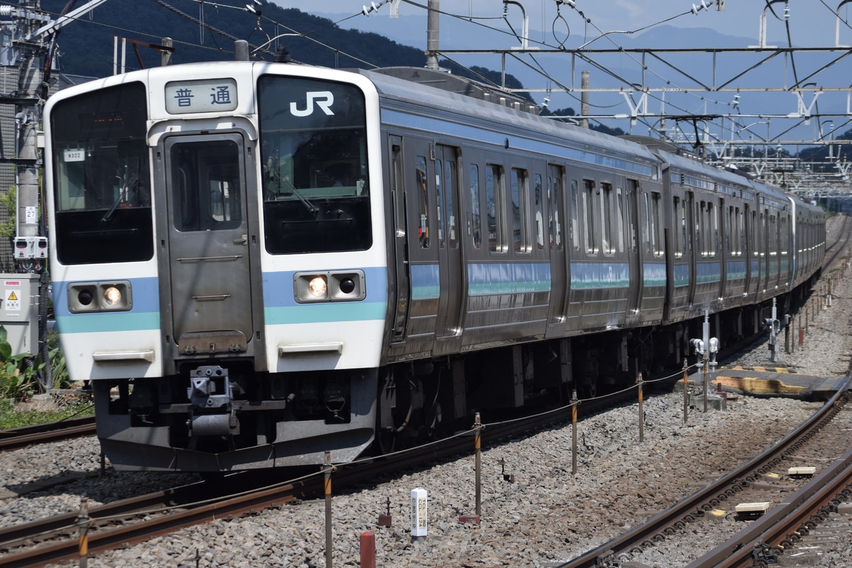 JR東日本 長野総合車両ベース 211系 ナノN322編成