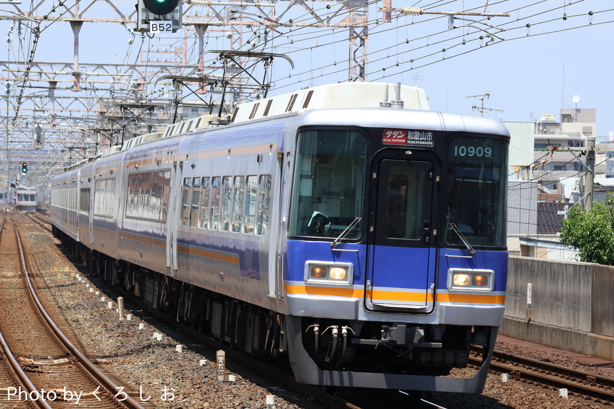 南海電気鉄道 住ノ江検車区 10000系 10009F