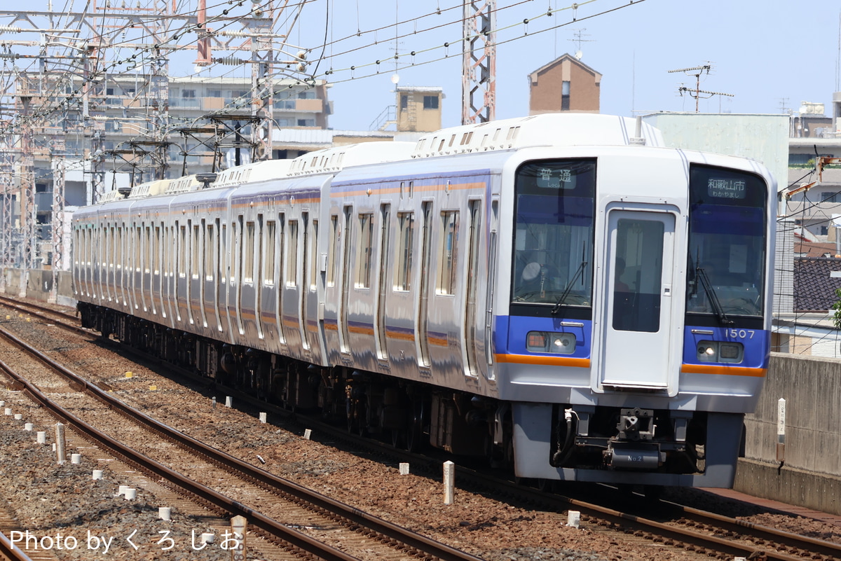 南海電気鉄道 住ノ江検車区 1000系 1007F