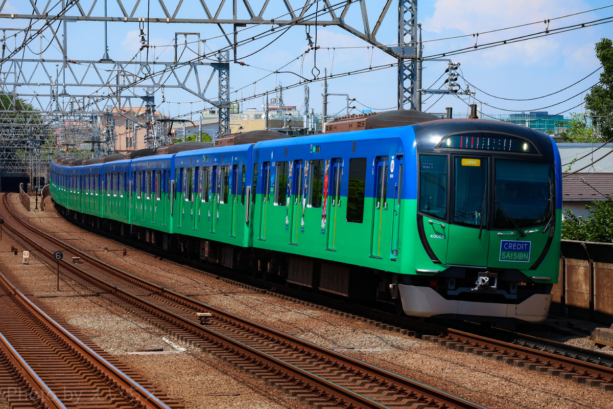 西武鉄道 小手指車両管理所 40000系 40156F