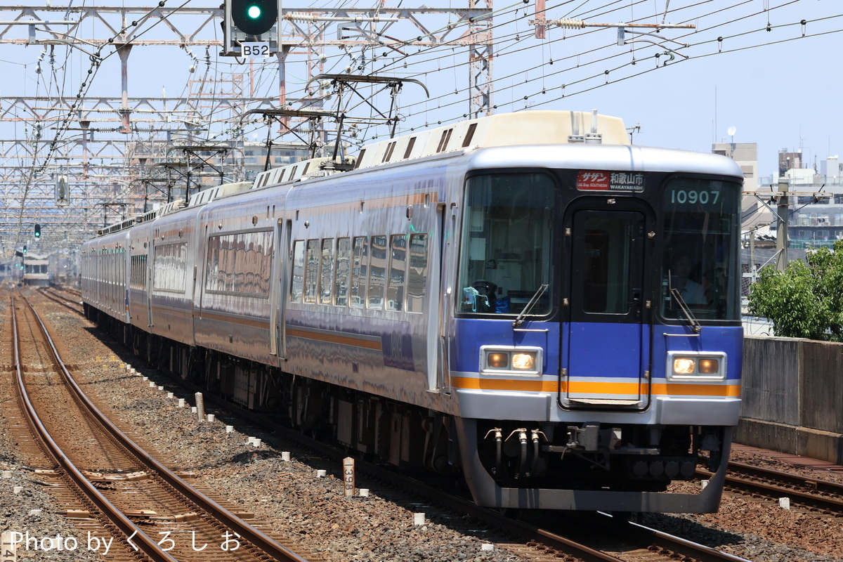南海電気鉄道 住ノ江検車区 10000系 10007F