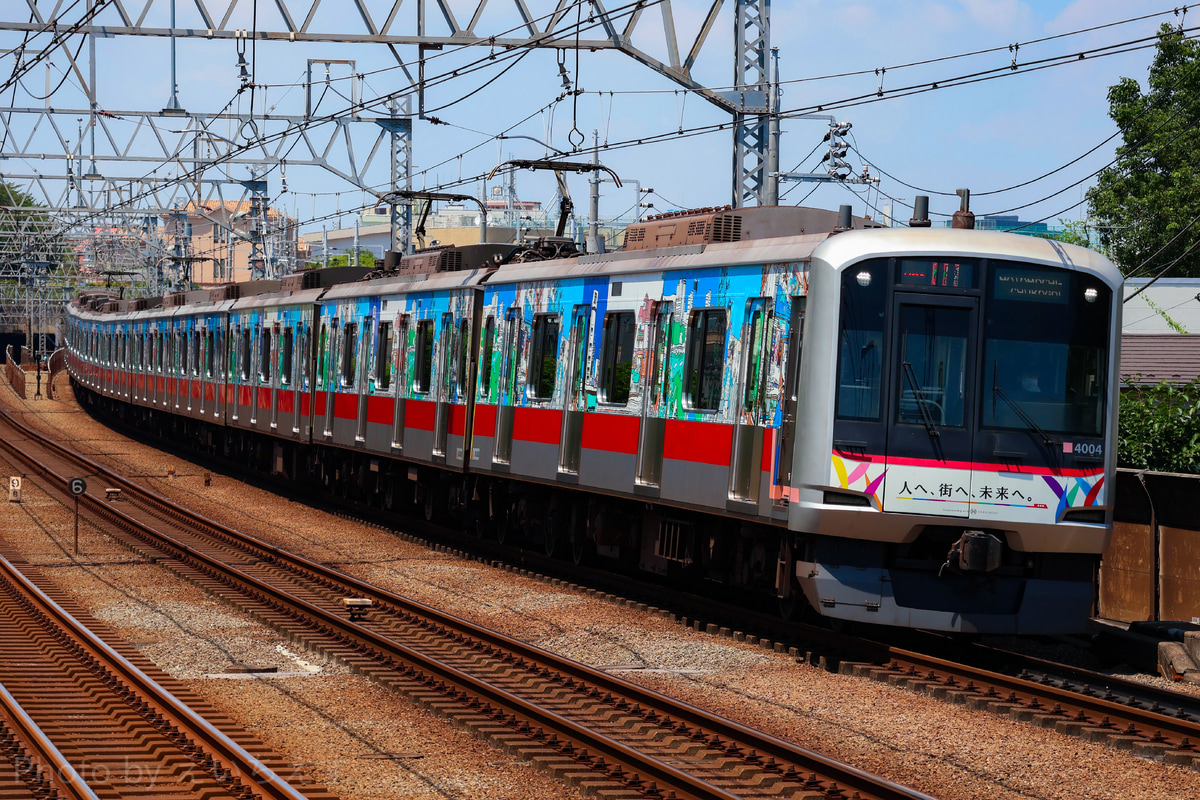 東急電鉄 元住吉検車区 5050系 4104F