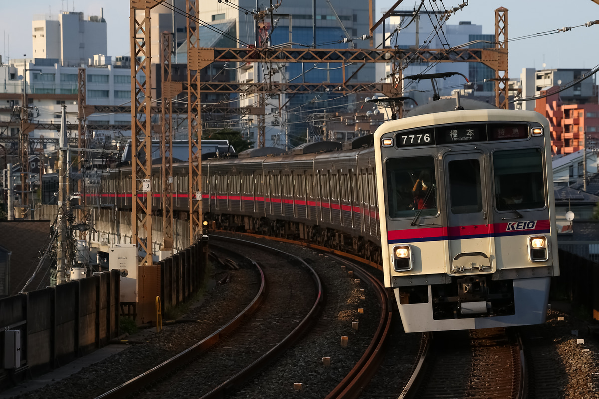 京王電鉄 若葉台検車区 7000系 7726f