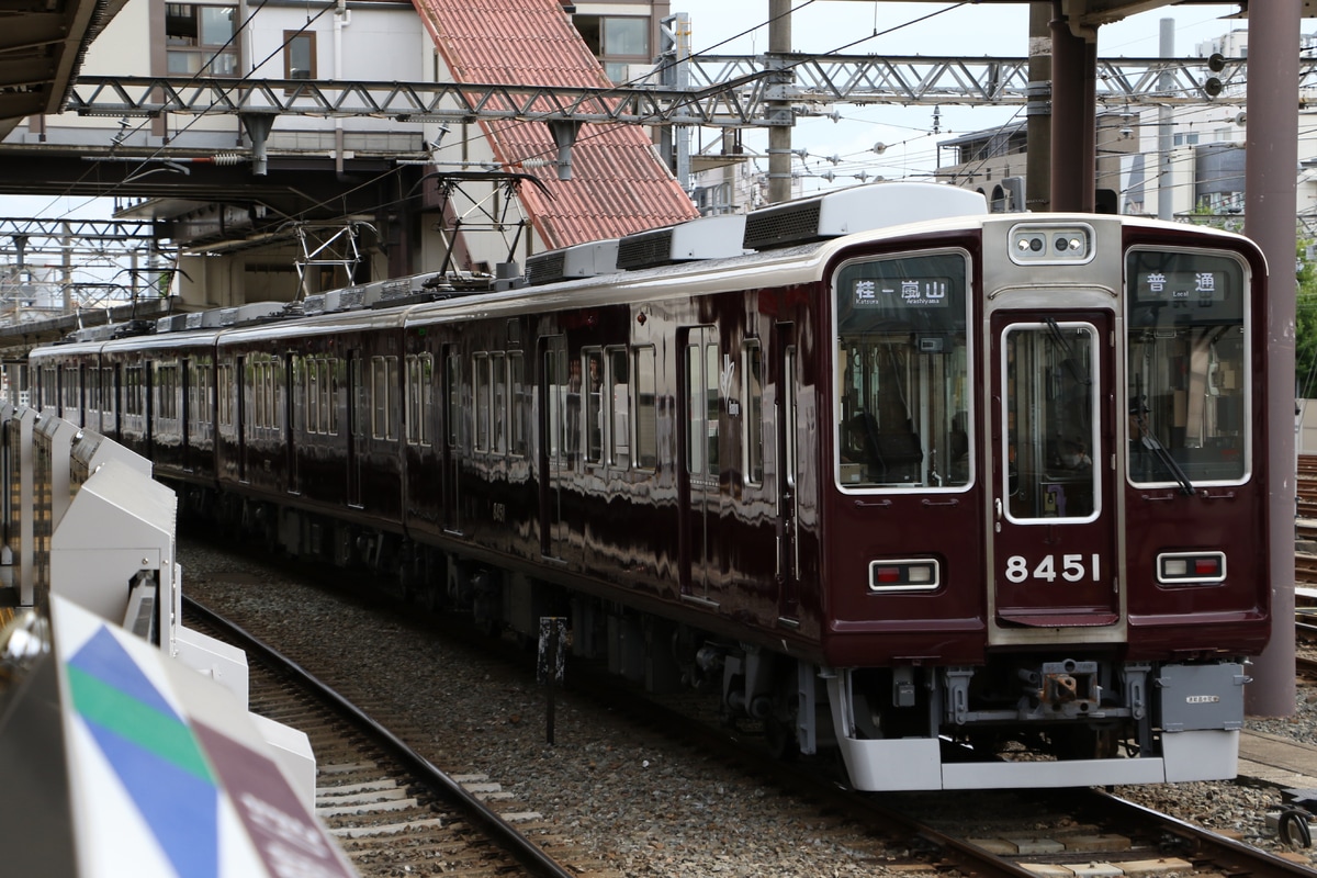 阪急電鉄 桂車庫 8300系 8331F