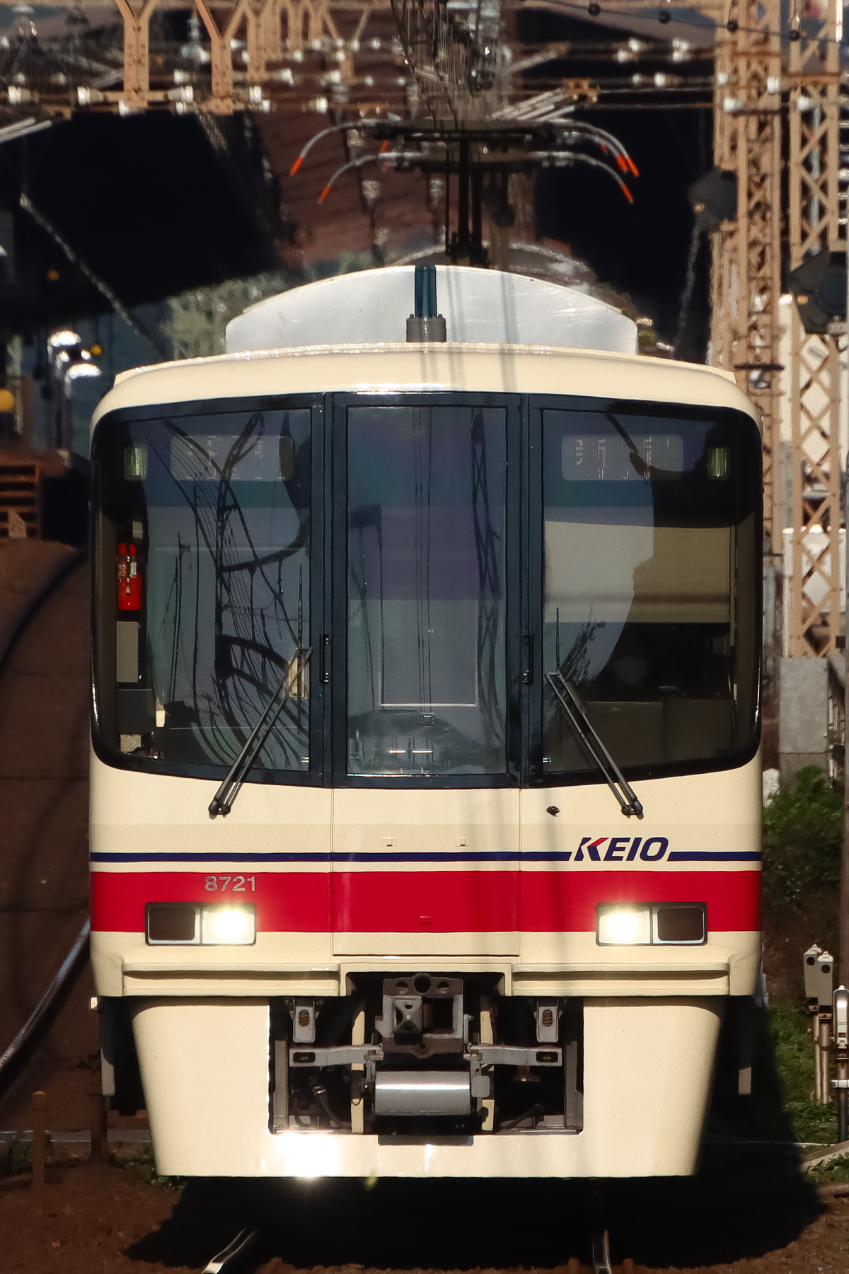 京王電鉄 若葉台検車区 8000系 8721f