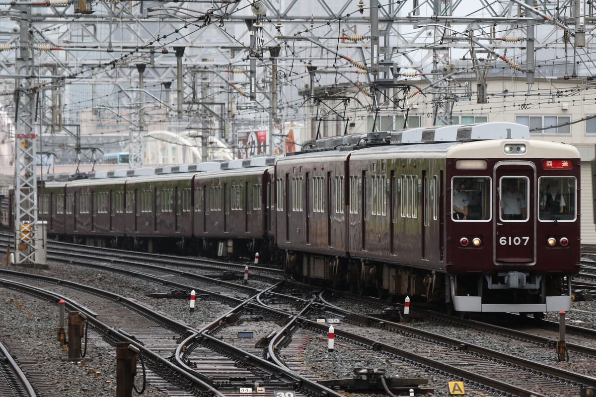 阪急電鉄 平井車庫 6000系 6007F