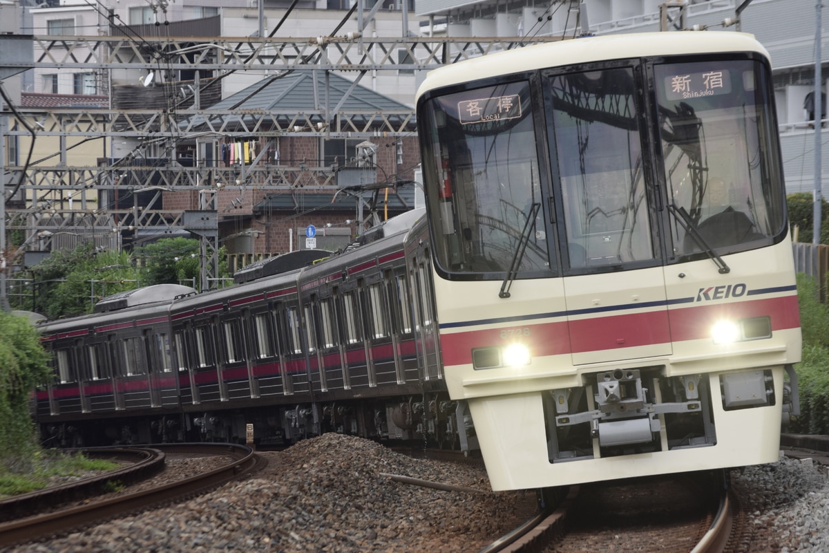 京王電鉄 若葉台検車区 8000系 8728F
