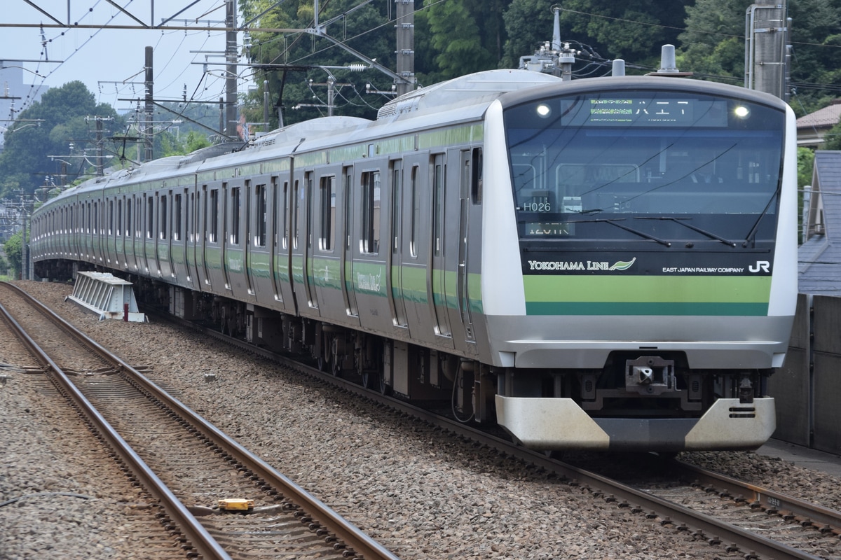 JR東日本 鎌倉車両センター本所 E233系 クラH026編成