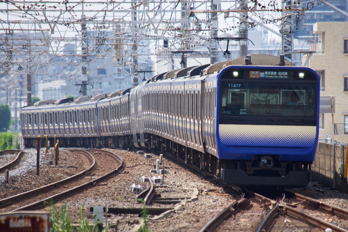 JR東日本 鎌倉車両センター本所 E235系 クラF-05編成