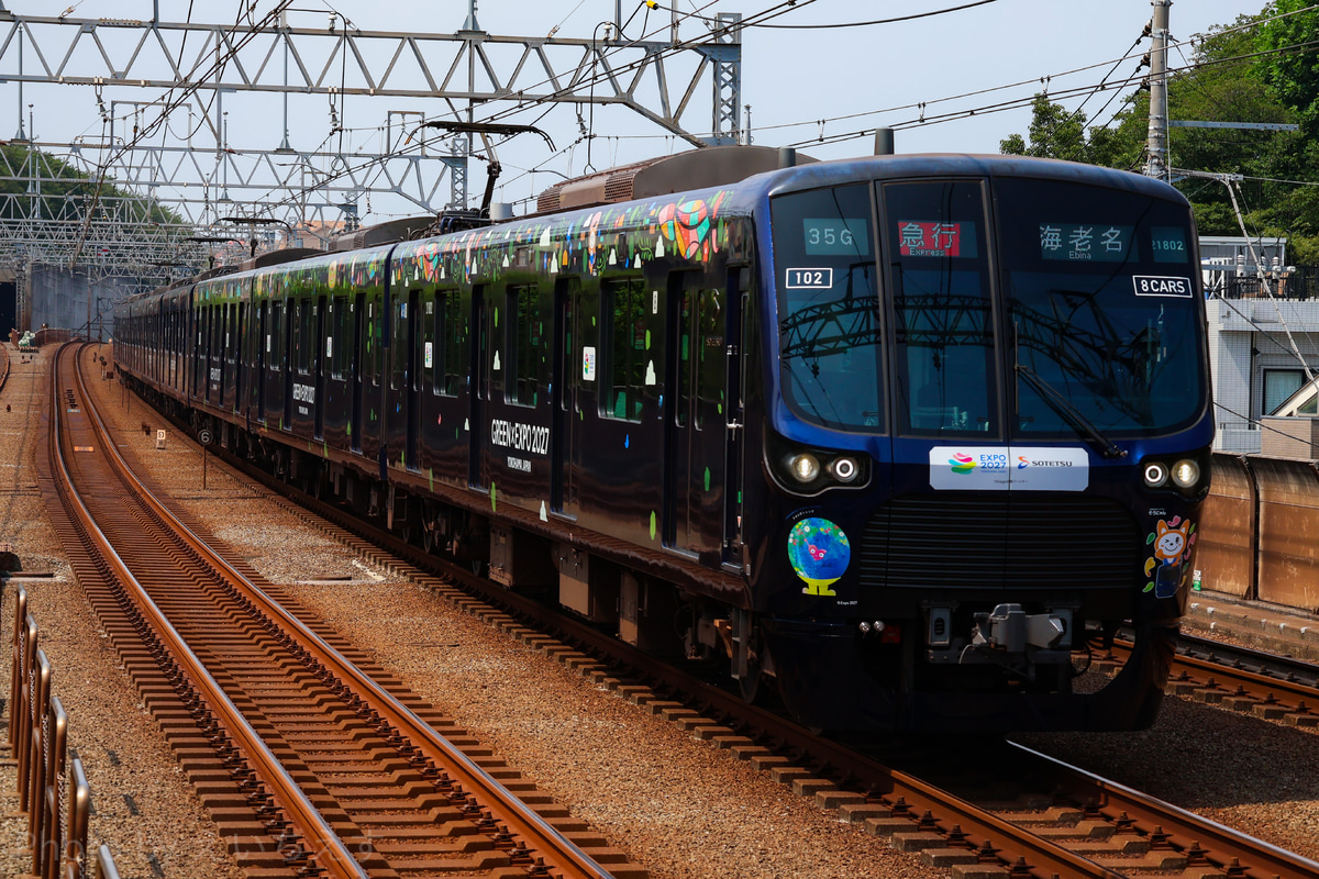 相模鉄道 かしわ台車両センター 21000系 21102F