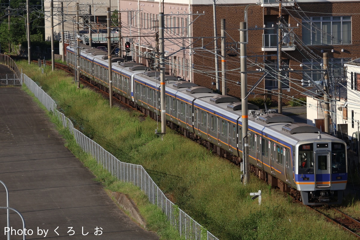 南海電気鉄道 住ノ江検車区 8000系 8009F