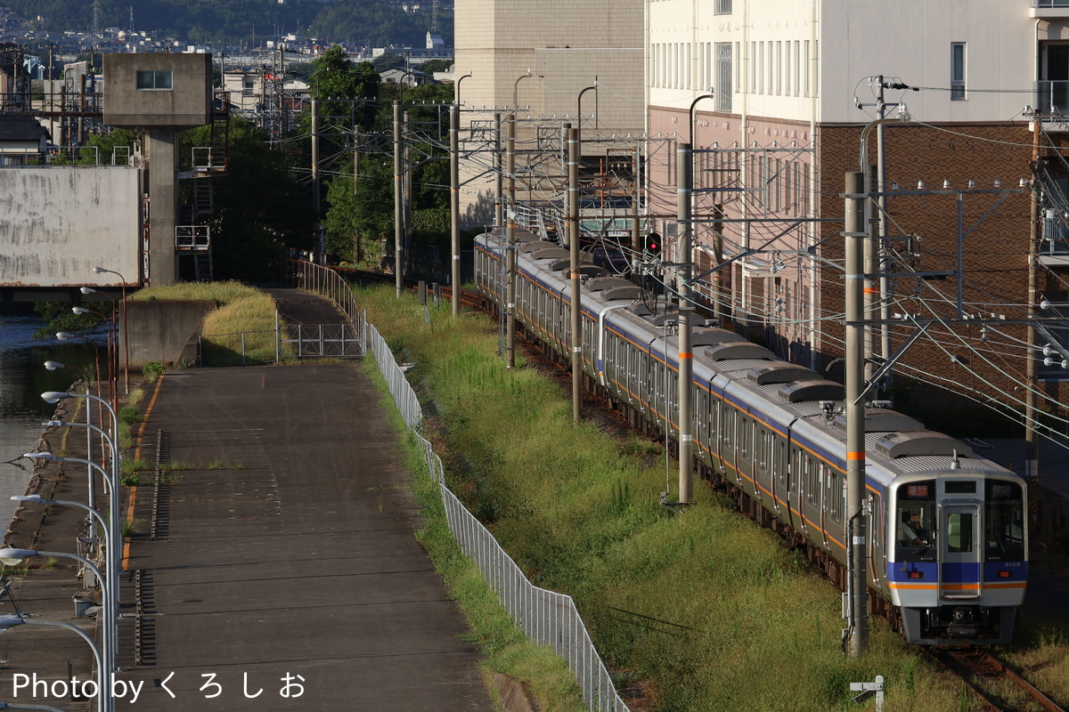 南海電気鉄道 住ノ江検車区 8000系 8009F