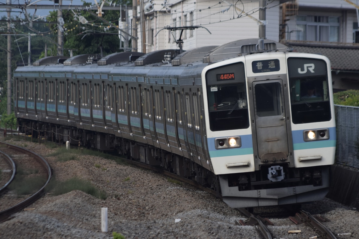 JR東日本 長野総合車両ベース 211系 ナノN604編成
