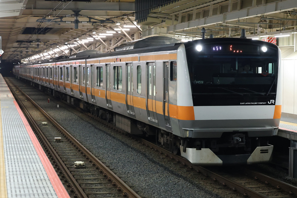 JR東日本 豊田車両センター本区 E233系 トタH59編成