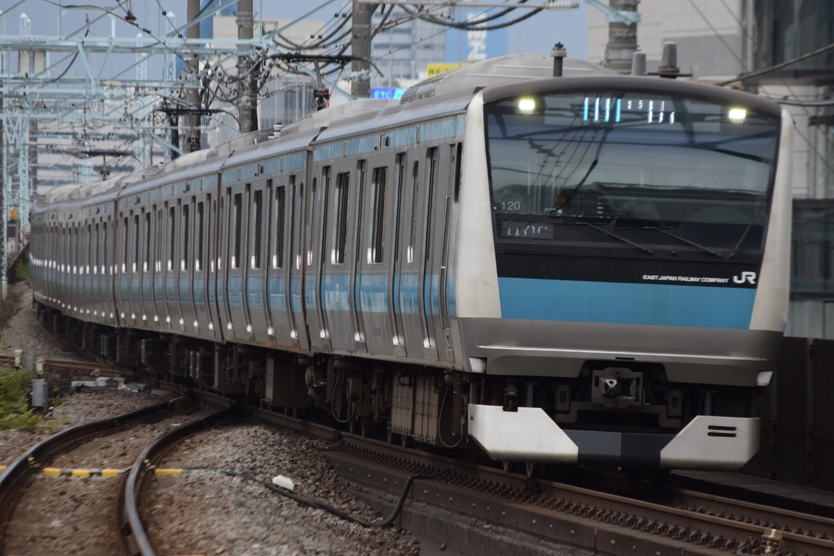 JR東日本 さいたま車両ベース E233系 サイ120編成