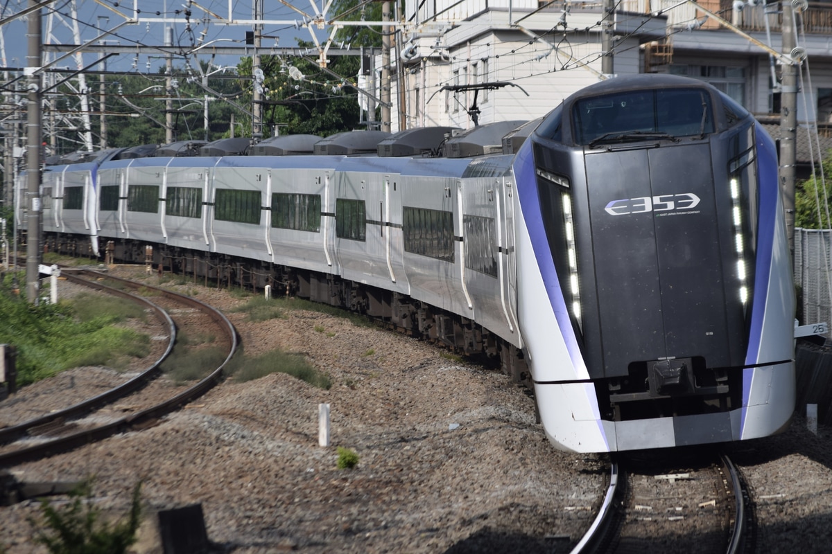 JR東日本 松本車両ベース E353系 モトS119編成