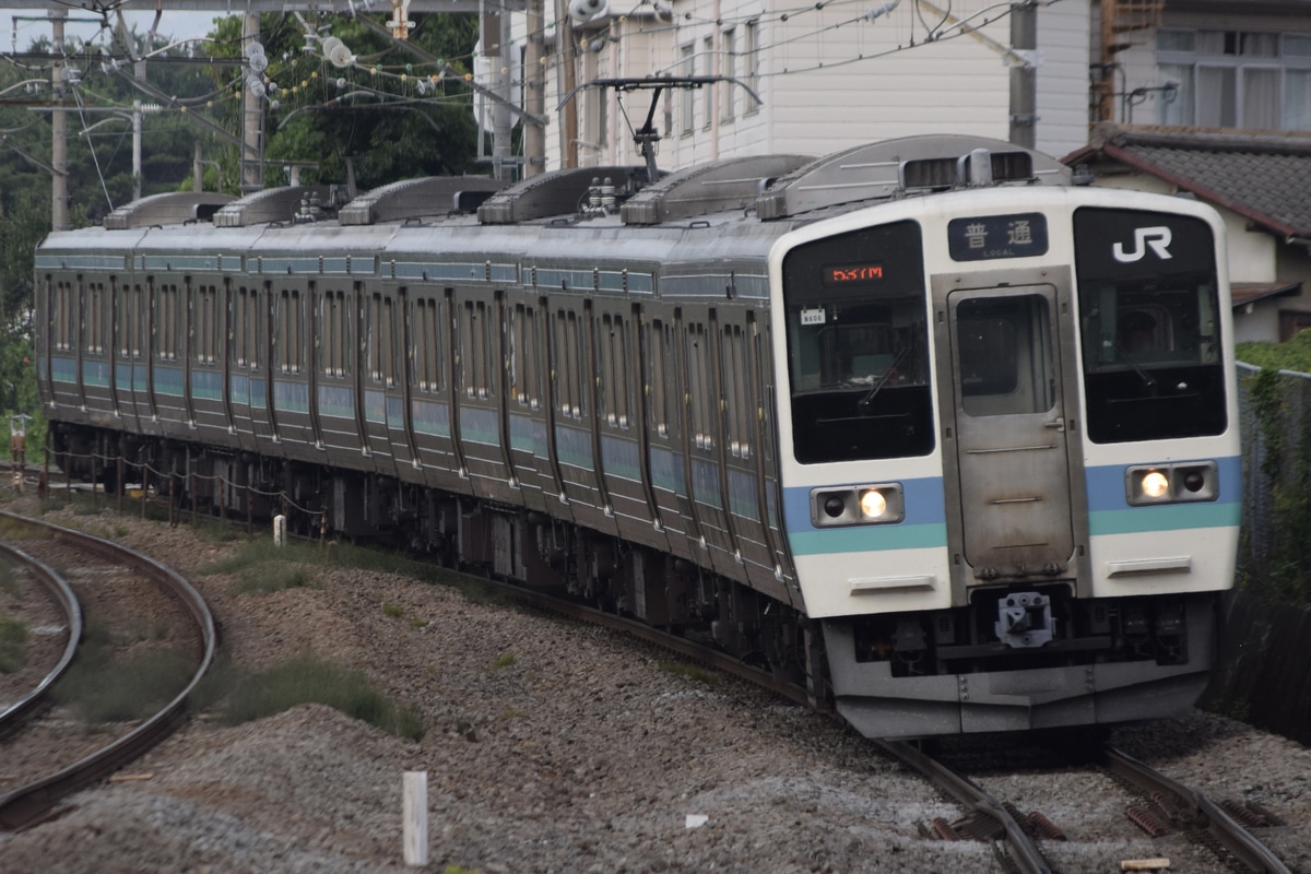 JR東日本 長野総合車両ベース 211系 ナノN606編成