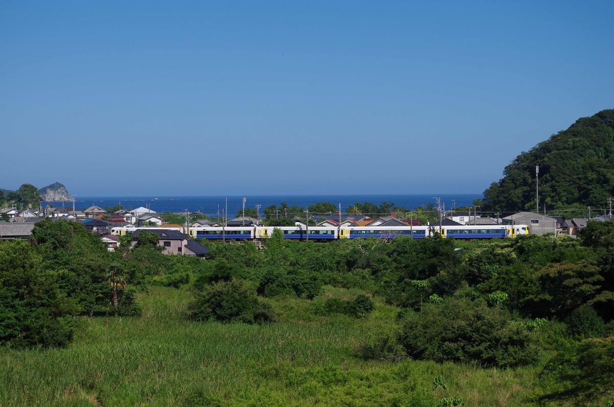 JR東日本 幕張車両ベース E257系 マリNB-18編成