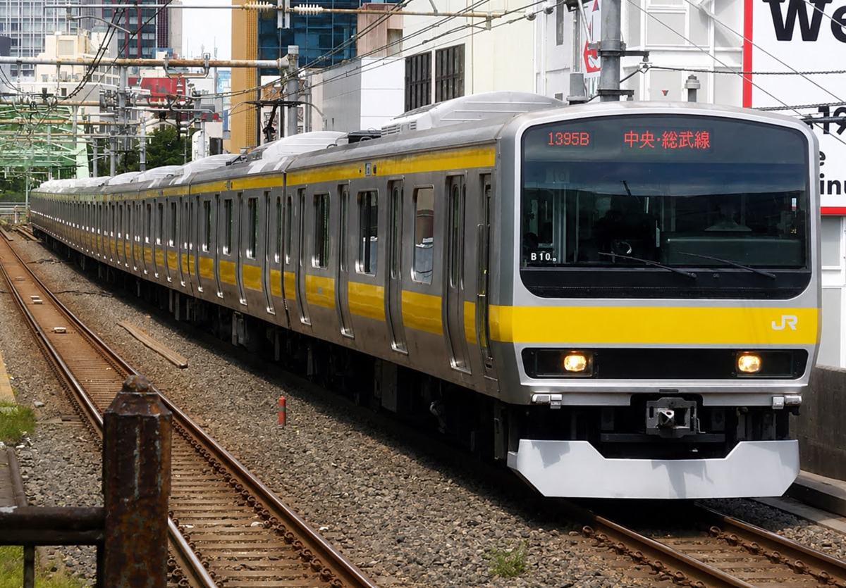 JR東日本 三鷹車両センター E231系 ミツB10編成