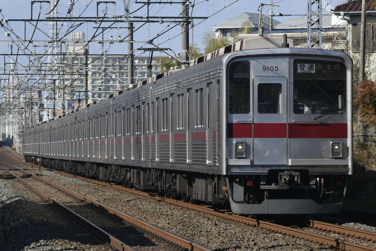 東武鉄道 森林公園検修区 9000系 9105F