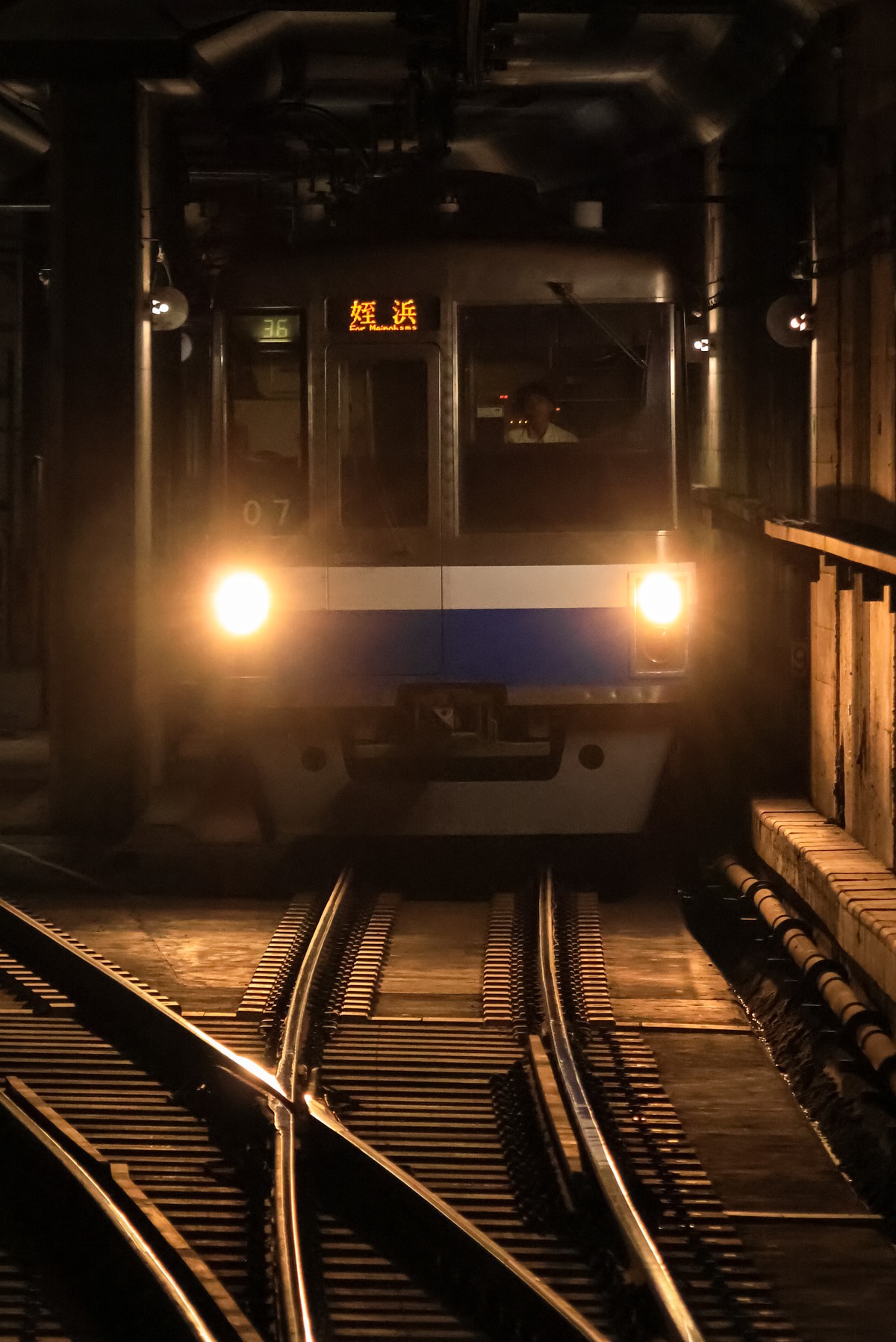 福岡市交通局 姪浜車両基地 1000N系 07