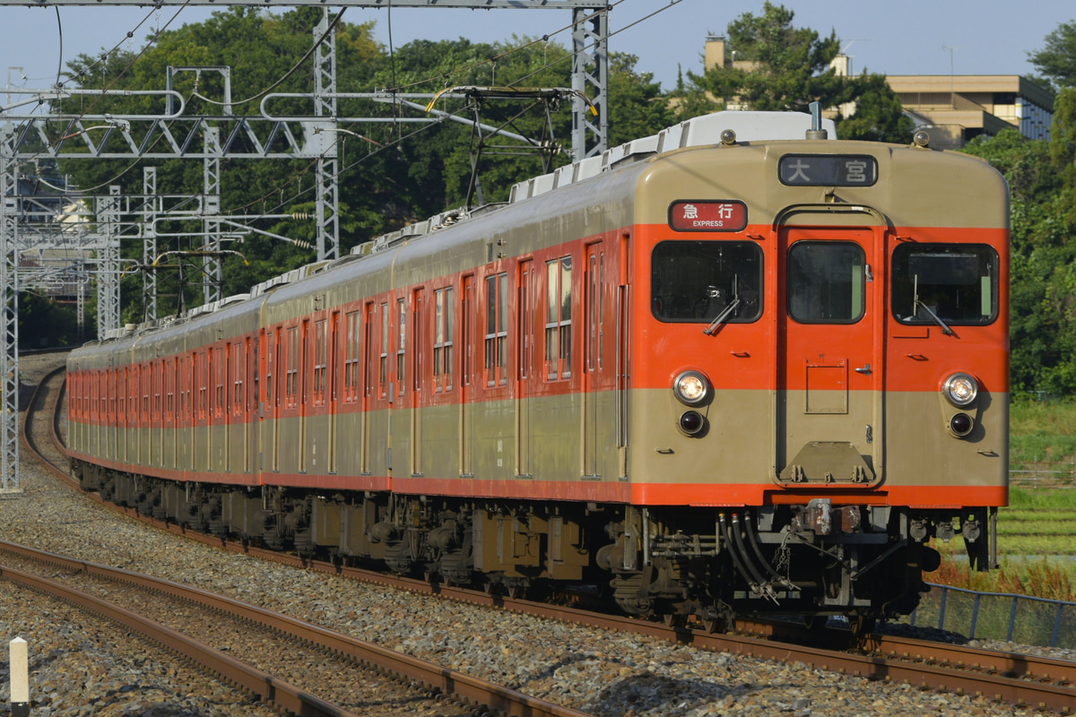 東武鉄道 南栗橋車両管区七光台支所 8000系 8111F