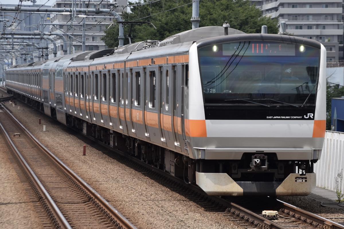JR東日本 豊田車両ベース E233系 トタT28編成