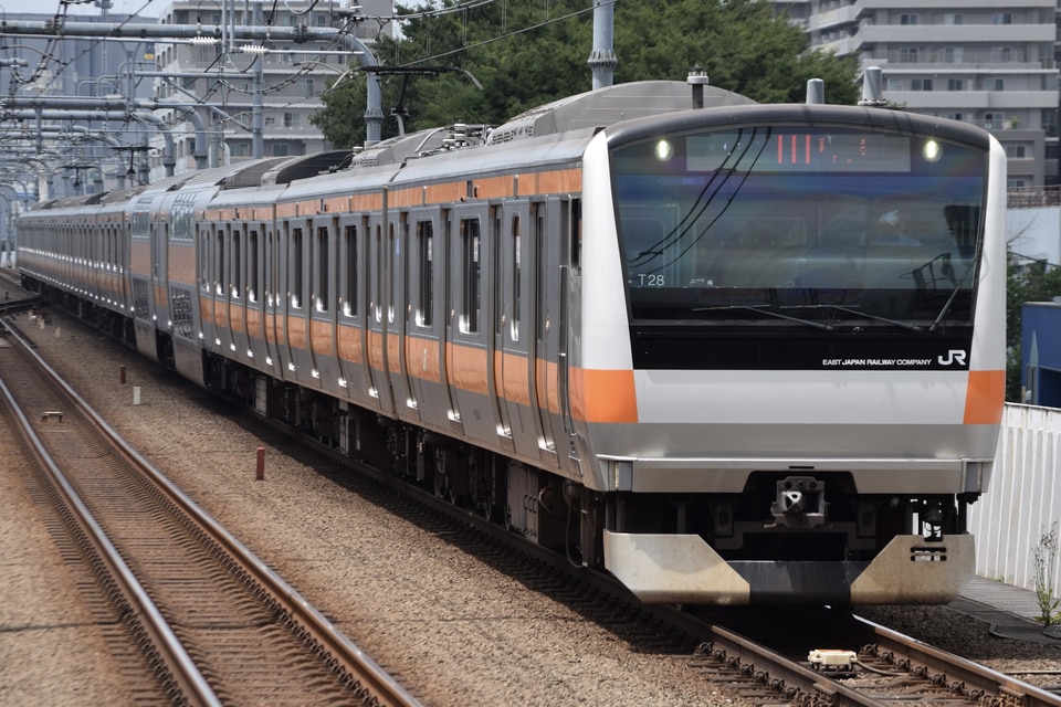 JR東E233系トタT28編成<br class="br-sp" />(T28編成)の写真