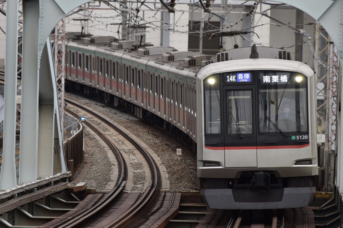 東急電鉄 長津田検車区 5000系 5120F