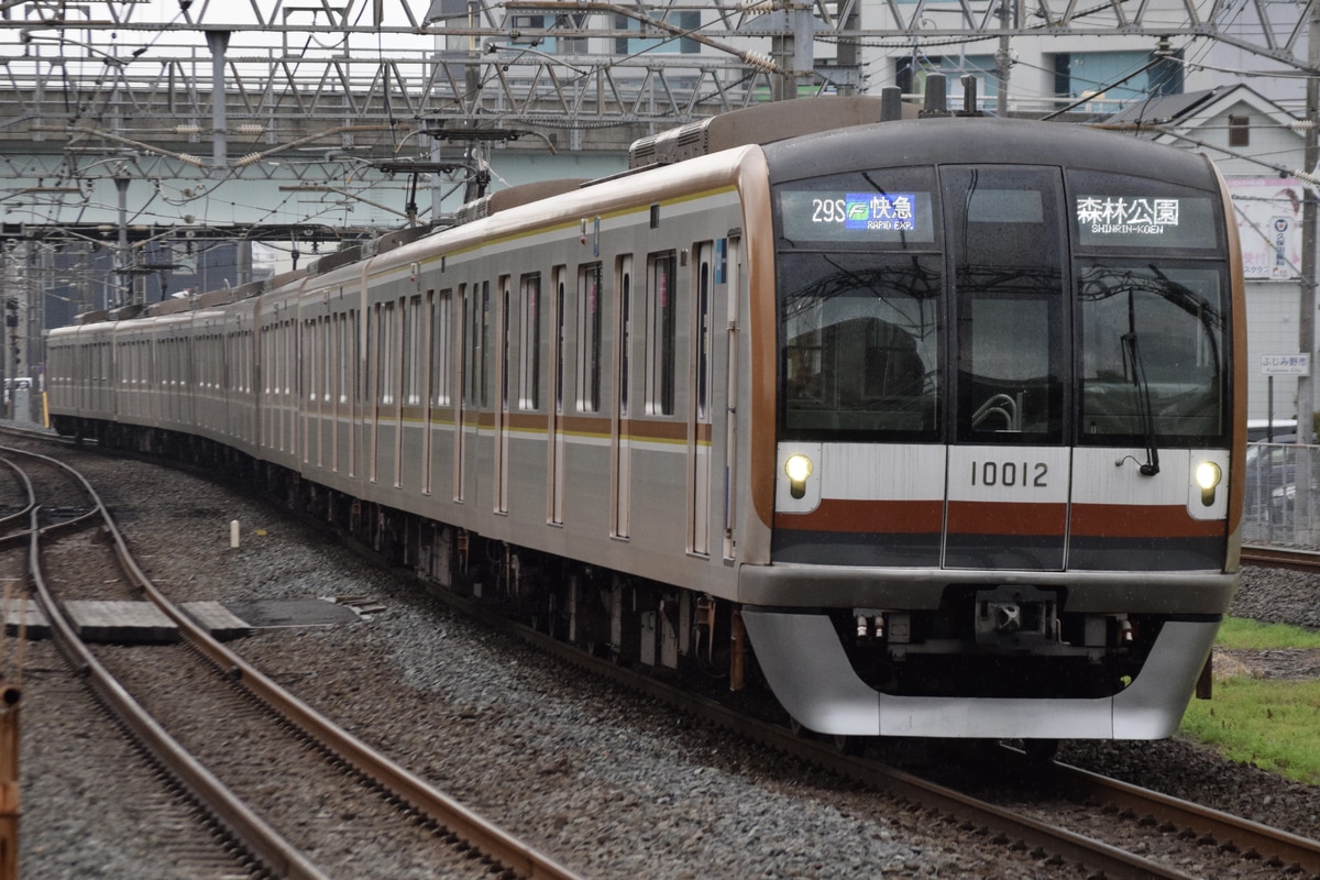 東京メトロ 和光検車区 10000系 10112F