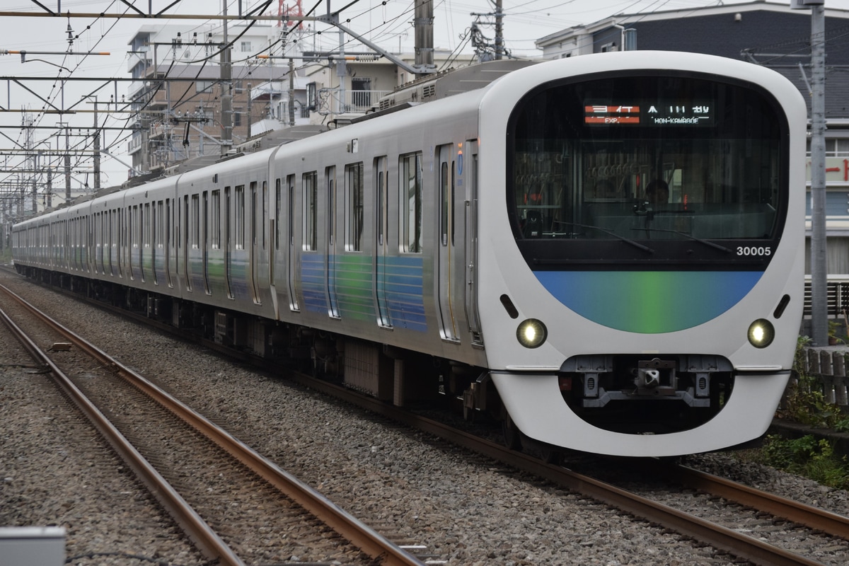 西武鉄道 玉川上水車両管理所 30000系 30105F