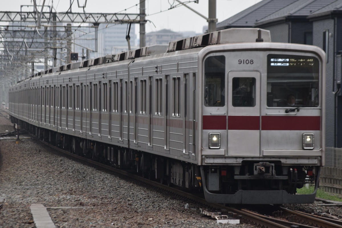 東武鉄道 森林公園検修区 9000系 9108F