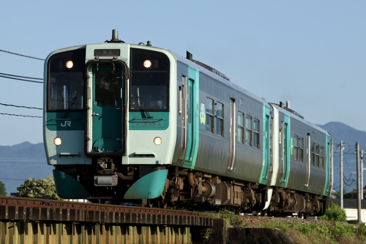 JR四国 徳島運転所 1500形 1561