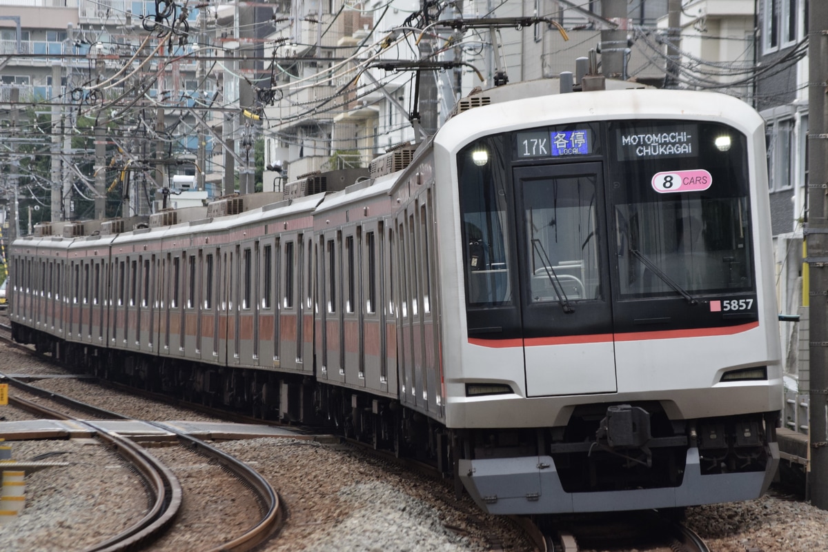 東急電鉄 元住吉検車区 5050系 5157F