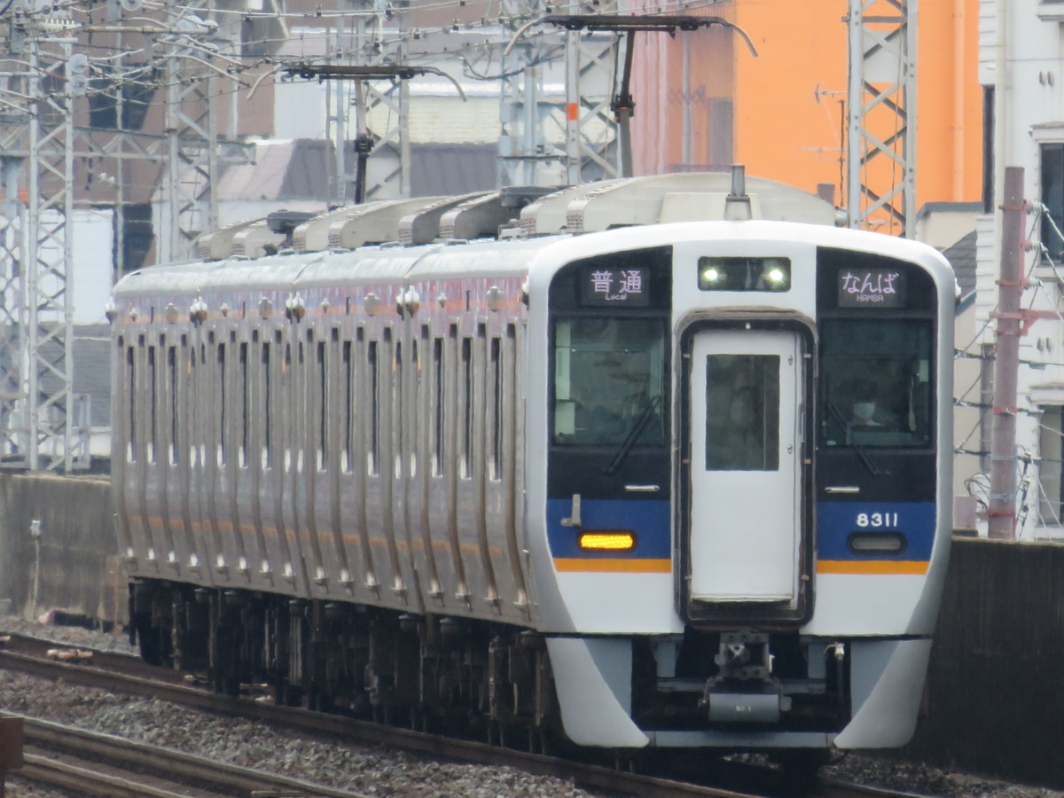 南海電気鉄道 住ノ江検車区 8300系 8311F