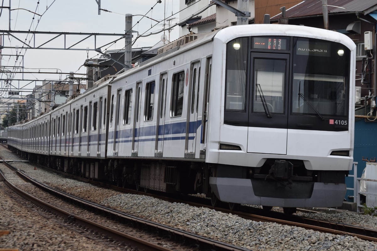 東急電鉄 元住吉検車区 5050系 4105F