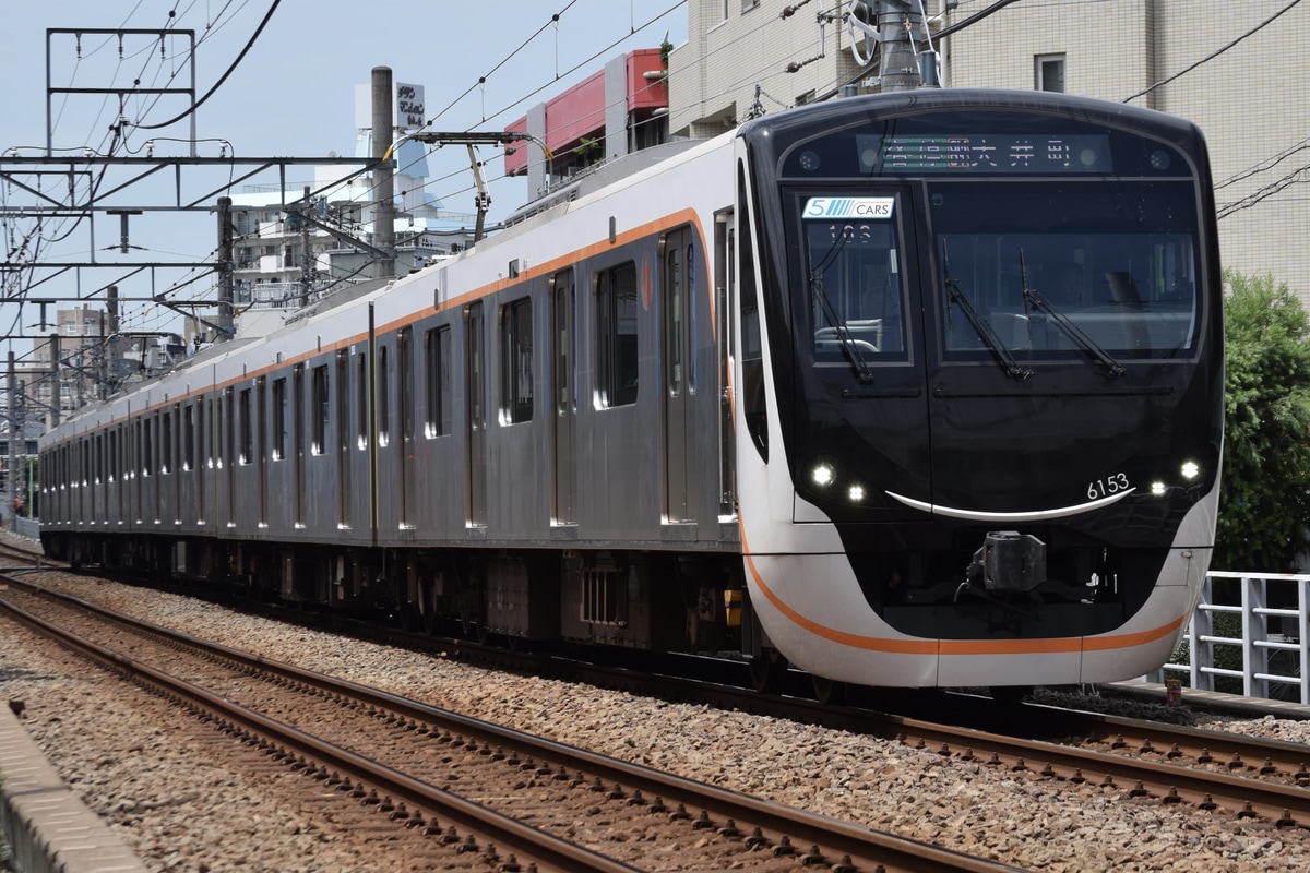 東急電鉄 長津田検車区 6020系 6153F